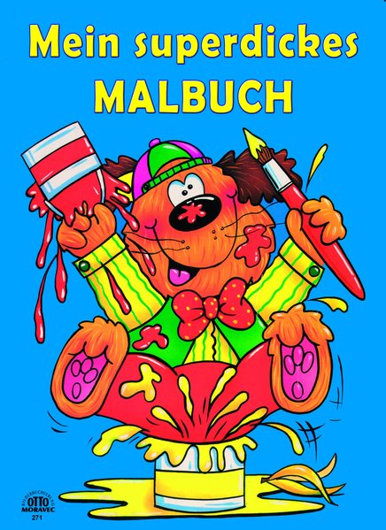 Superdickes Malbuch - 176 Seiten als Taschenbuch von - 3961110980