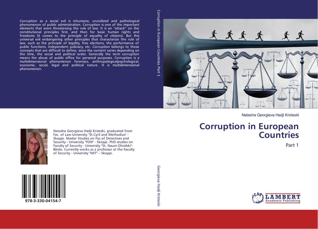 Corruption in European Countries als Buch von Natasha Georgieva Hadji Krsteski