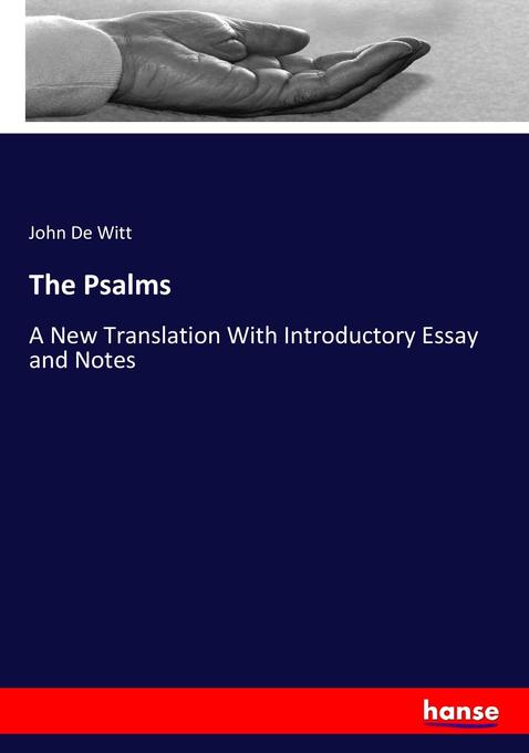 The Psalms als Buch von John De Witt