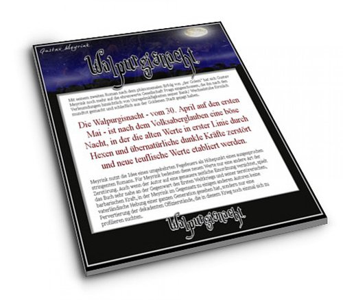Walpurgisnacht als eBook Download von Gustav Meyrink - Gustav Meyrink