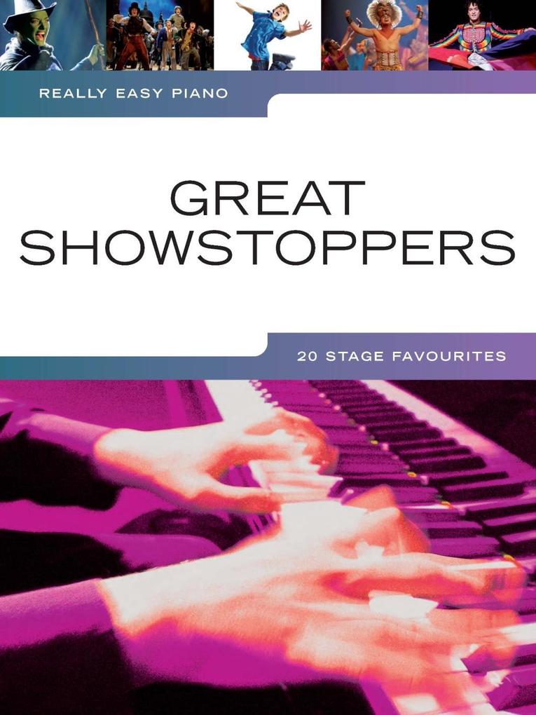 Really Easy Piano: Great Showstoppers als eBook Download von Wise Publications - Wise Publications