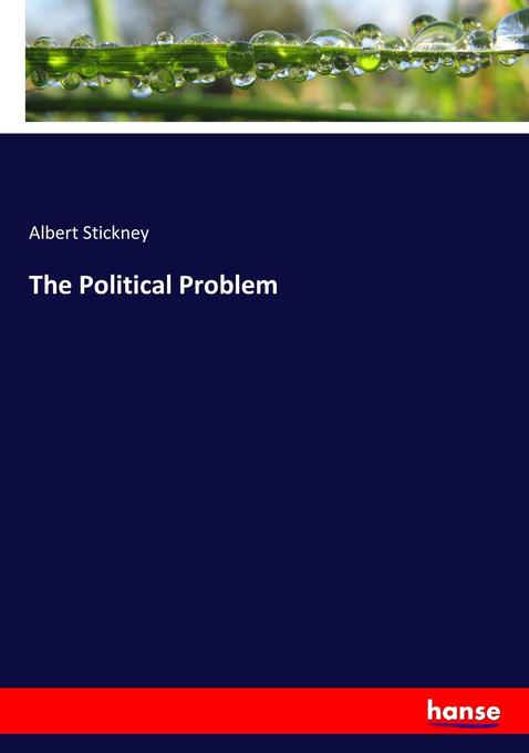 The Political Problem als Buch von Albert Stickney - Albert Stickney