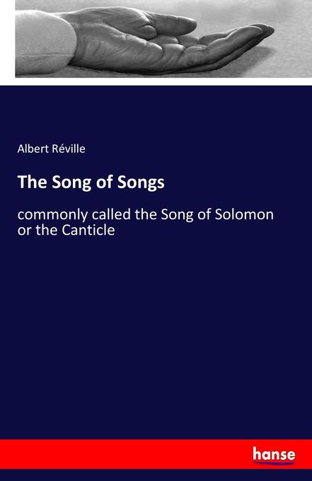 The Song of Songs als Buch von Albert Réville - Albert Réville