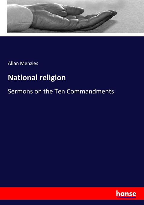 National religion als Buch von Allan Menzies - Allan Menzies