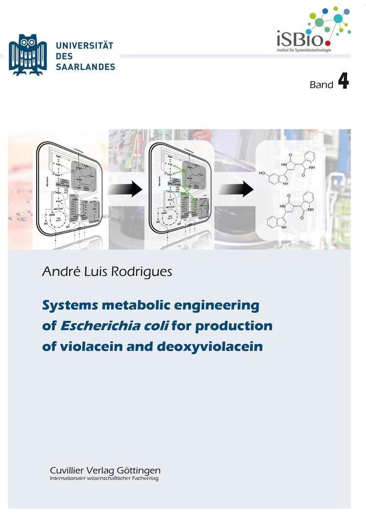 Systems metabolic engineering of Escherichia coli for production of violacein and deoxyviolacein als eBook Download von