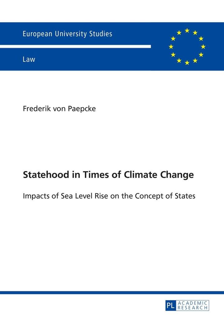 Statehood in Times of Climate Change als eBook Download von Frederick von Paepcke - Frederick von Paepcke