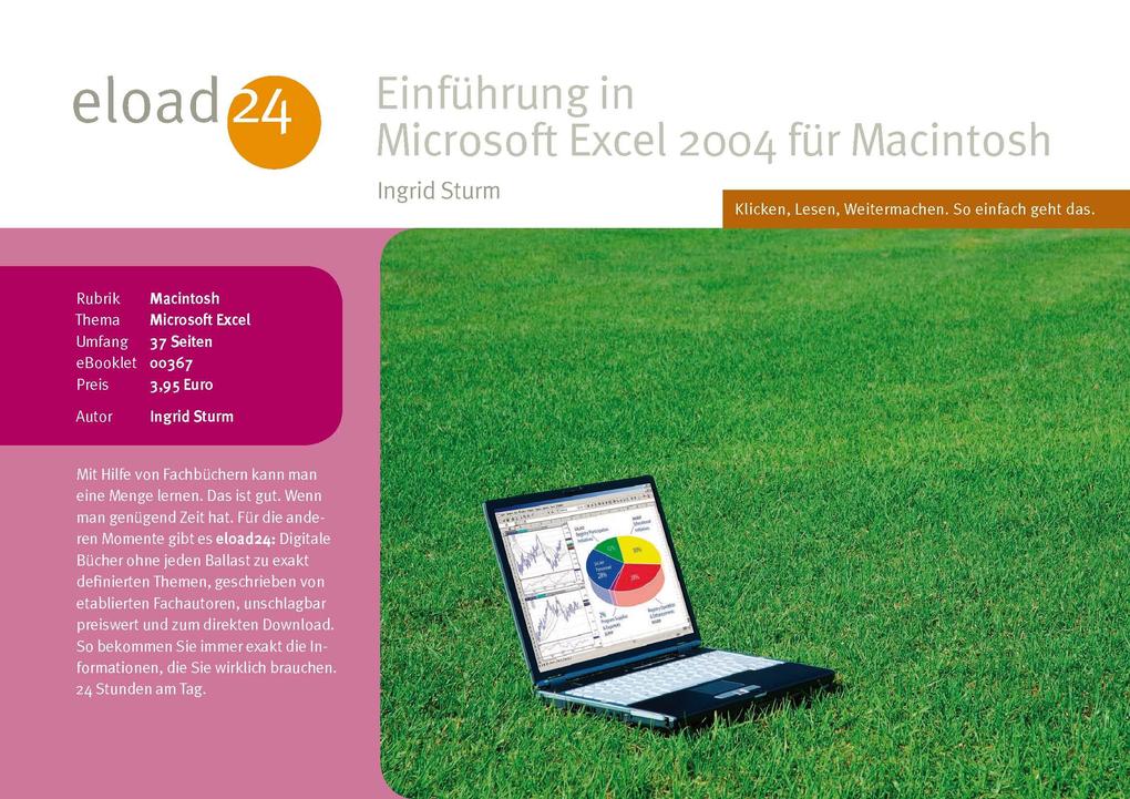 Einführung in Microsoft Excel 2004 für Macintosh als eBook Download von Ingrid Sturm - Ingrid Sturm