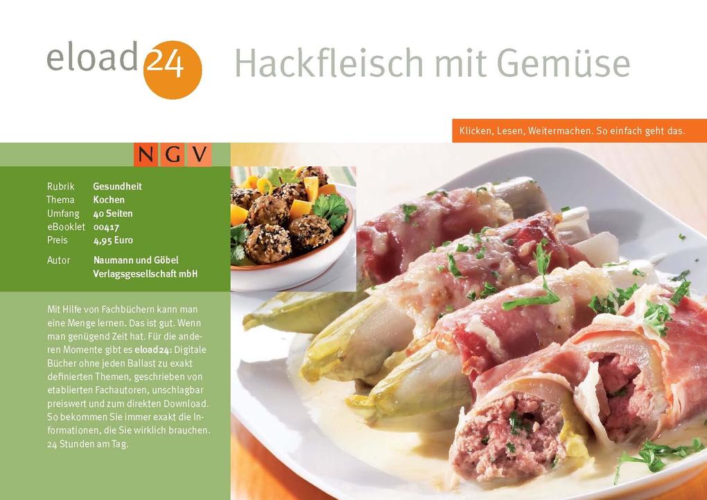 Hackfleisch mit Gemüse als eBook Download von