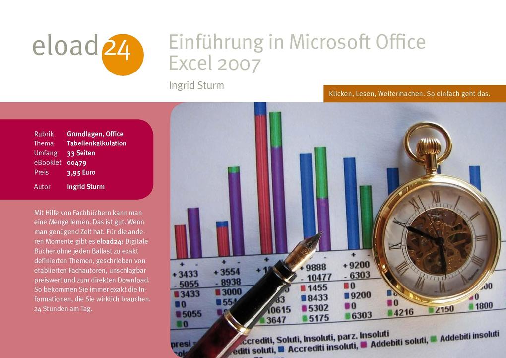 Excel 2007 als eBook Download von Ingrid Sturm - Ingrid Sturm