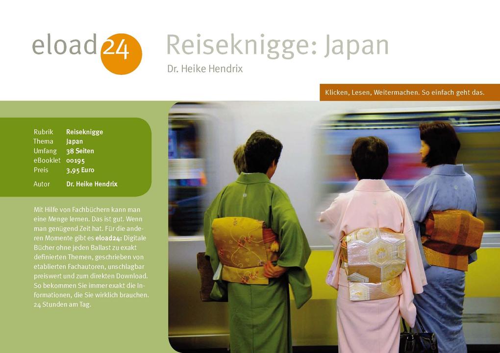 Reiseknigge: Japan - Heike Hendrix