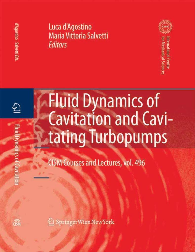 Fluid Dynamics of Cavitation and Cavitating Turbopumps als eBook Download von