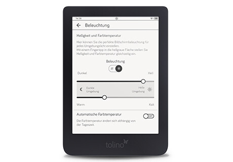 Ereader beleuchtung