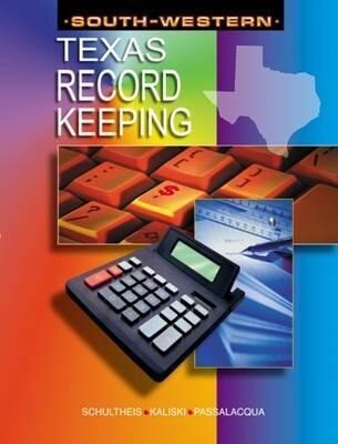 Recordkeeping for Texas - Robert Schultheis/ Burton Kaliski/ Daniel Passalacqua