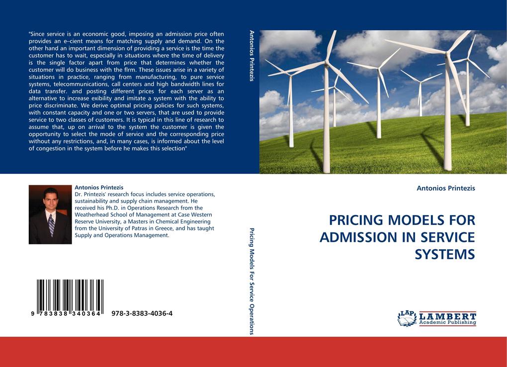 PRICING MODELS FOR ADMISSION IN SERVICE SYSTEMS