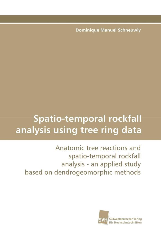 Spatio-temporal rockfall analysis using tree ring data