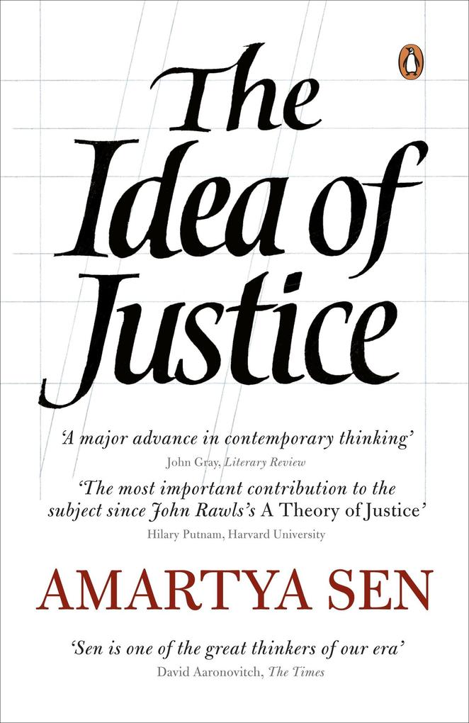 Penguin Books Ltd (Uk) The Idea Of Justice