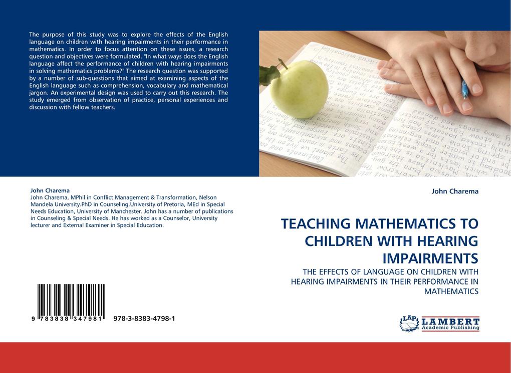 TEACHING MATHEMATICS TO CHILDREN WITH HEARING IMPAIRMENTS