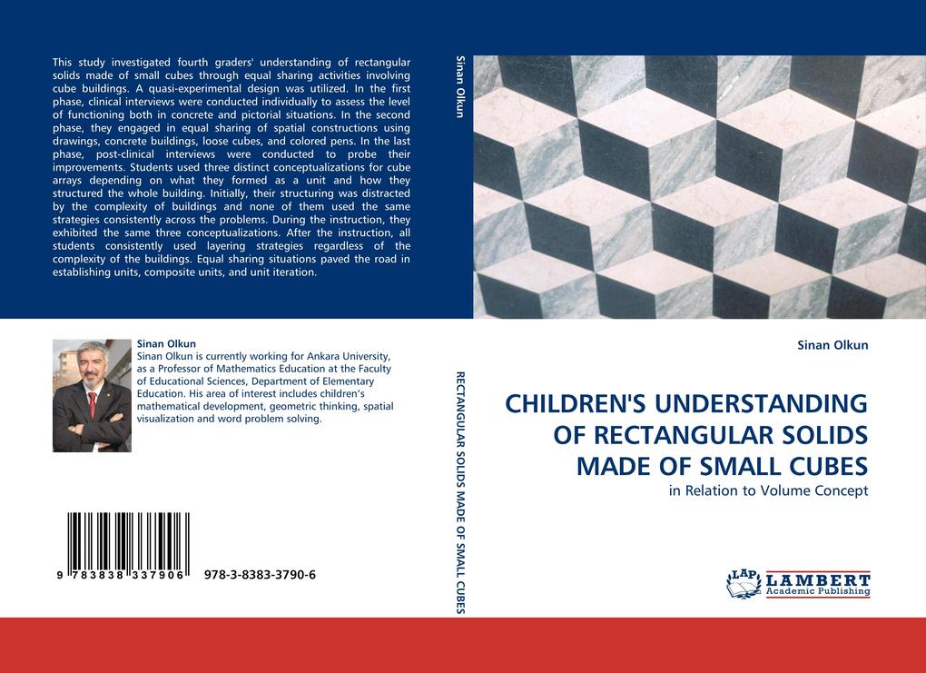 CHILDREN''S UNDERSTANDING OF RECTANGULAR SOLIDS MADE OF SMALL CUBES
