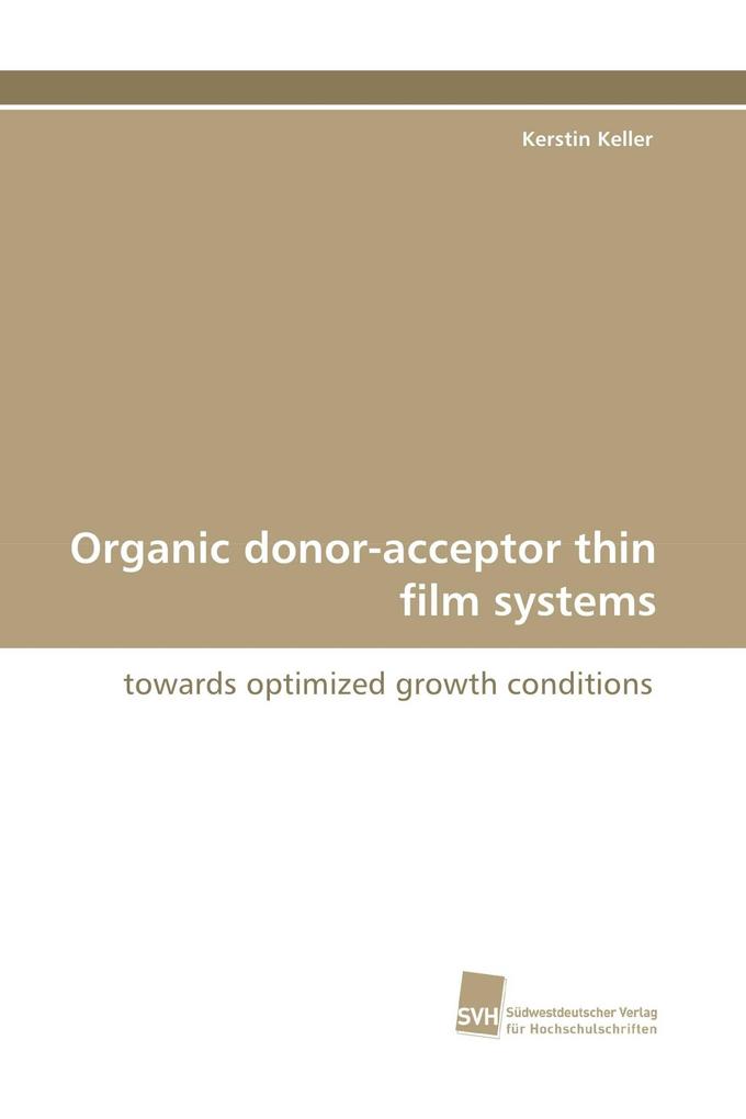 Organic donor-acceptor thin film systems