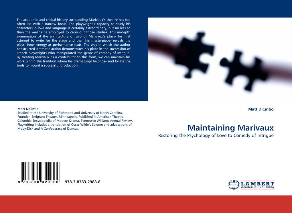 Maintaining Marivaux
