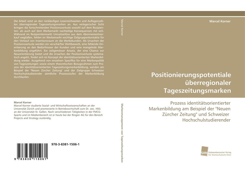 Positionierungspotentiale überregionaler Tageszeitungsmarken