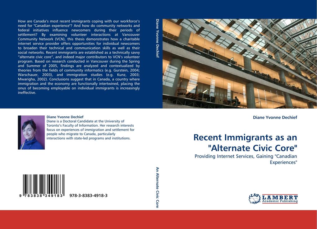 Recent Immigrants as an 'Alternate Civic Core'