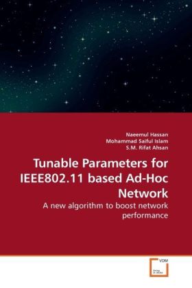 Tunable Parameters for IEEE802.11 based Ad-Hoc Network als Buch von Naeemul Hassan, Mohammad Saiful, S. M. Rifat - Naeemul Hassan, Mohammad Saiful, S. M. Rifat
