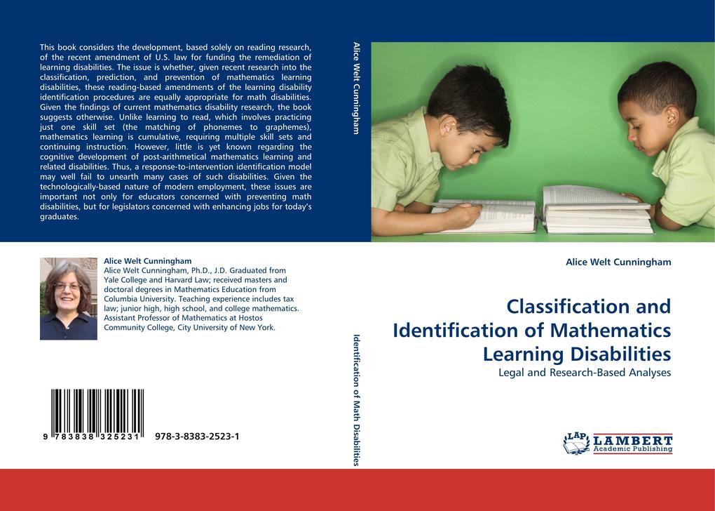 Classification and Identification of Mathematics Learning Disabilities