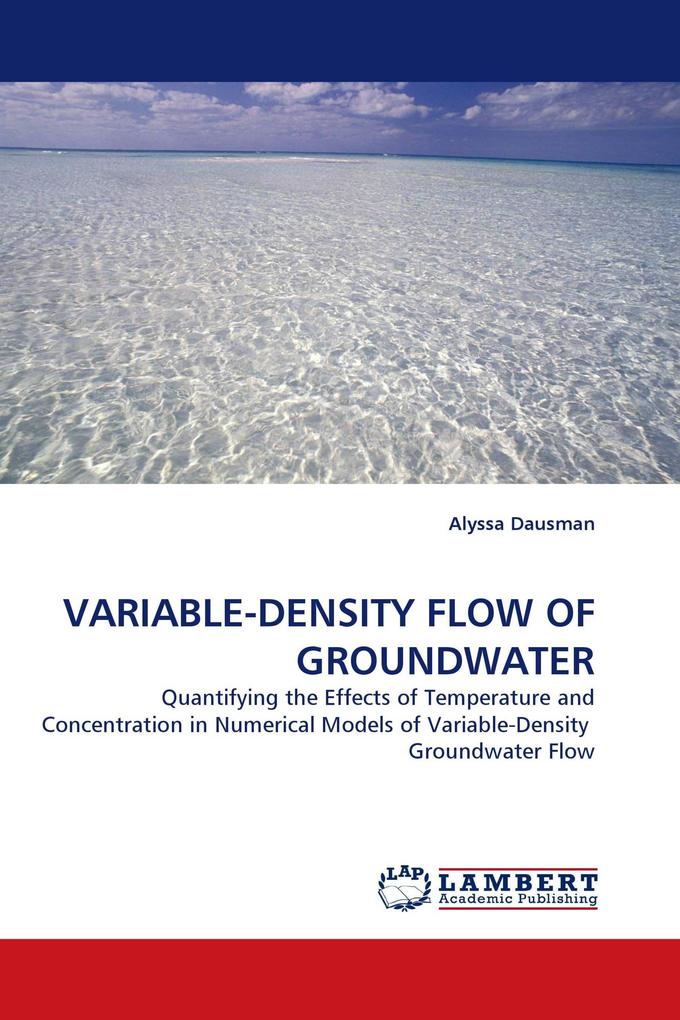 VARIABLE-DENSITY FLOW OF GROUNDWATER