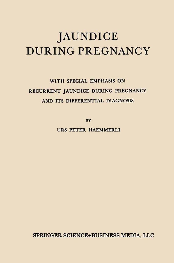 Jaundice During Pregnancy