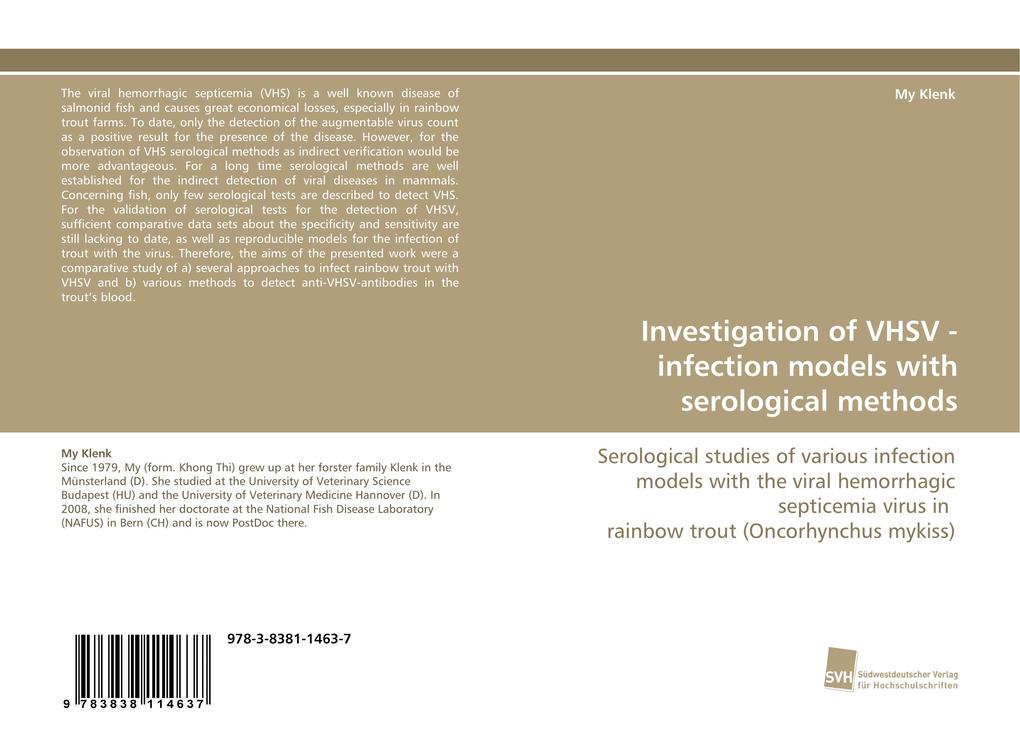 Investigation of VHSV - infection models with serological methods