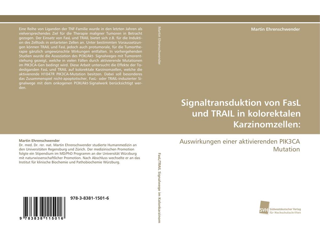 Signaltransduktion von FasL und TRAIL in kolorektalen Karzinomzellen: