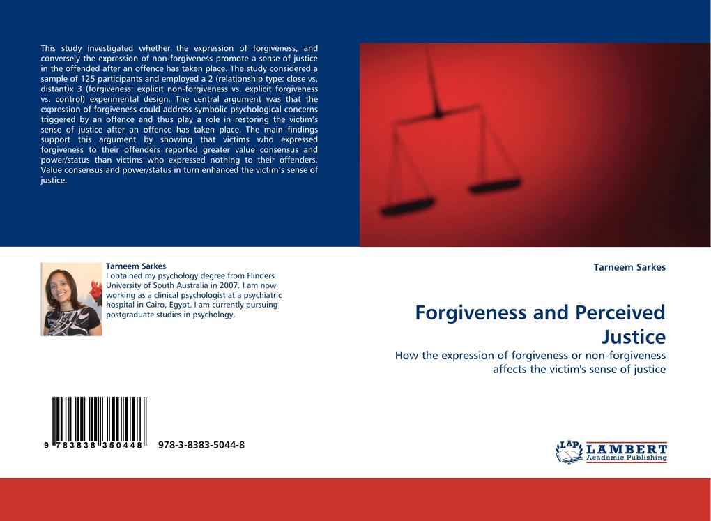 Forgiveness and Perceived Justice