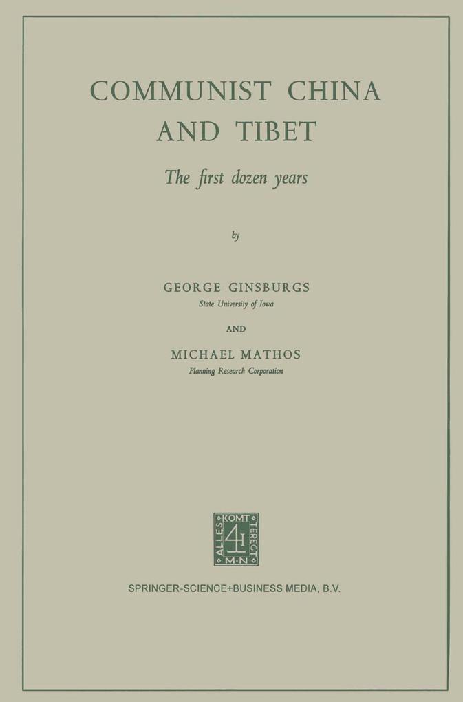Communist China and Tibet