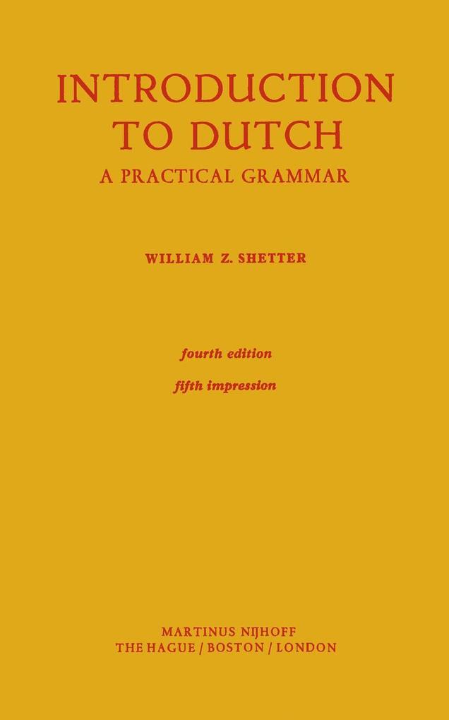 Introduction to Dutch