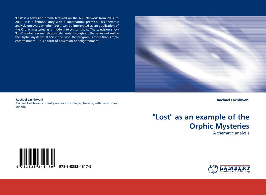 'Lost' as an example of the Orphic Mysteries
