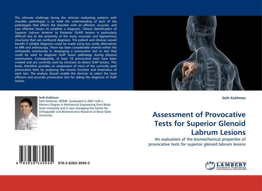 Assessment of Provocative Tests for Superior Glenoid Labrum Lesions