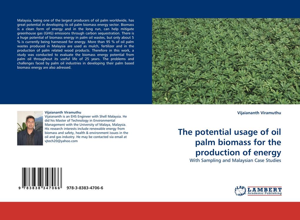 The potential usage of oil palm biomass for the production of energy