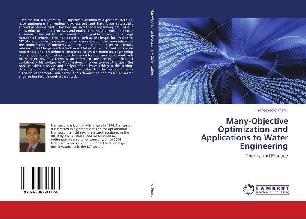 Many-Objective Optimization and Applications to Water Engineering