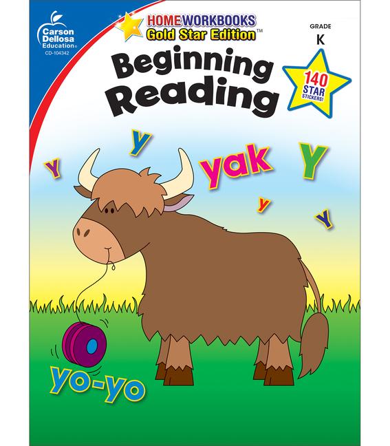 Beginning Reading Grade K: Gold Star Edition Volume 3