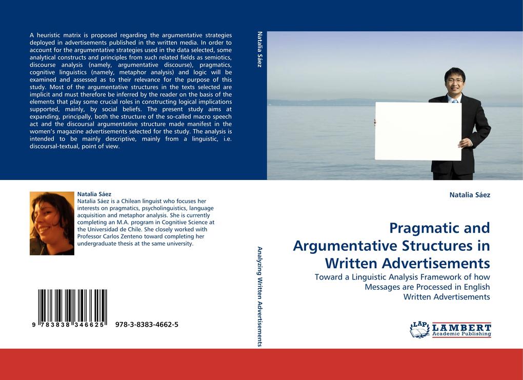 Pragmatic and Argumentative Structures in Written Advertisements