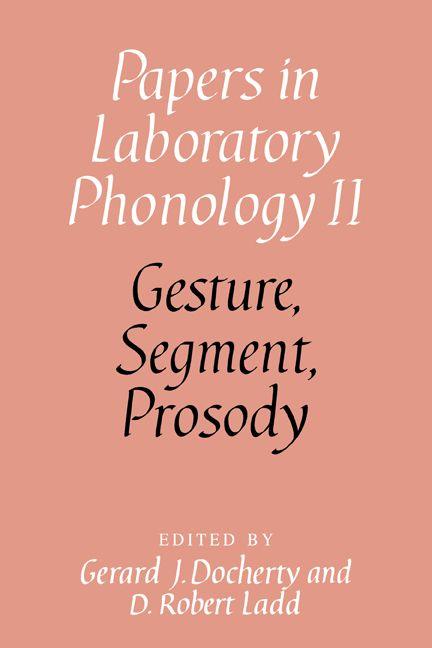 Gesture Segment Prosody
