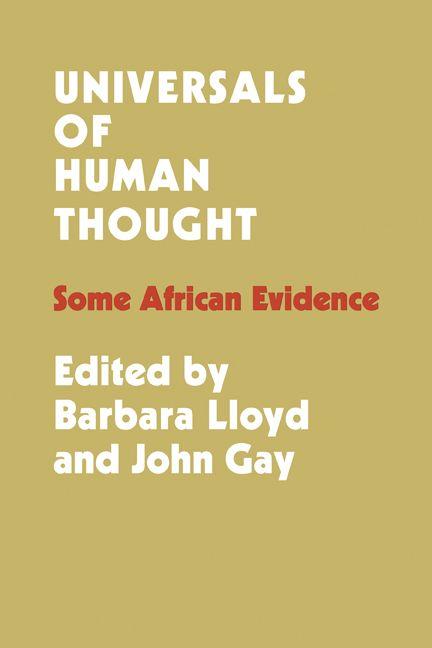 Universals of Human Thought