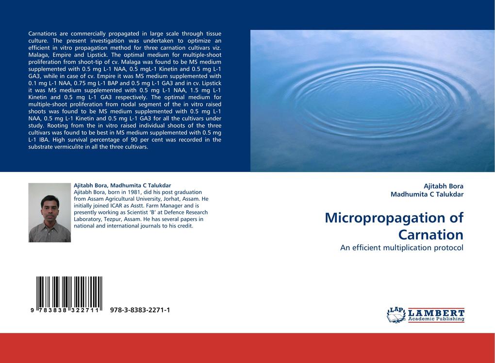 Micropropagation of Carnation