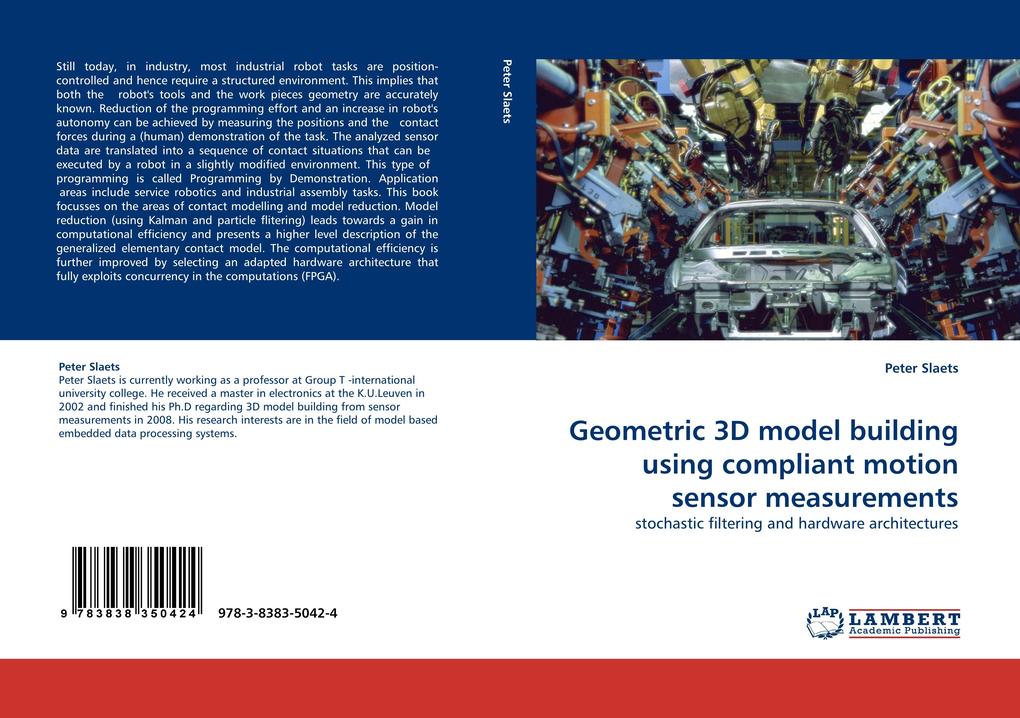 Geometric 3D model building using compliant motion sensor measurements
