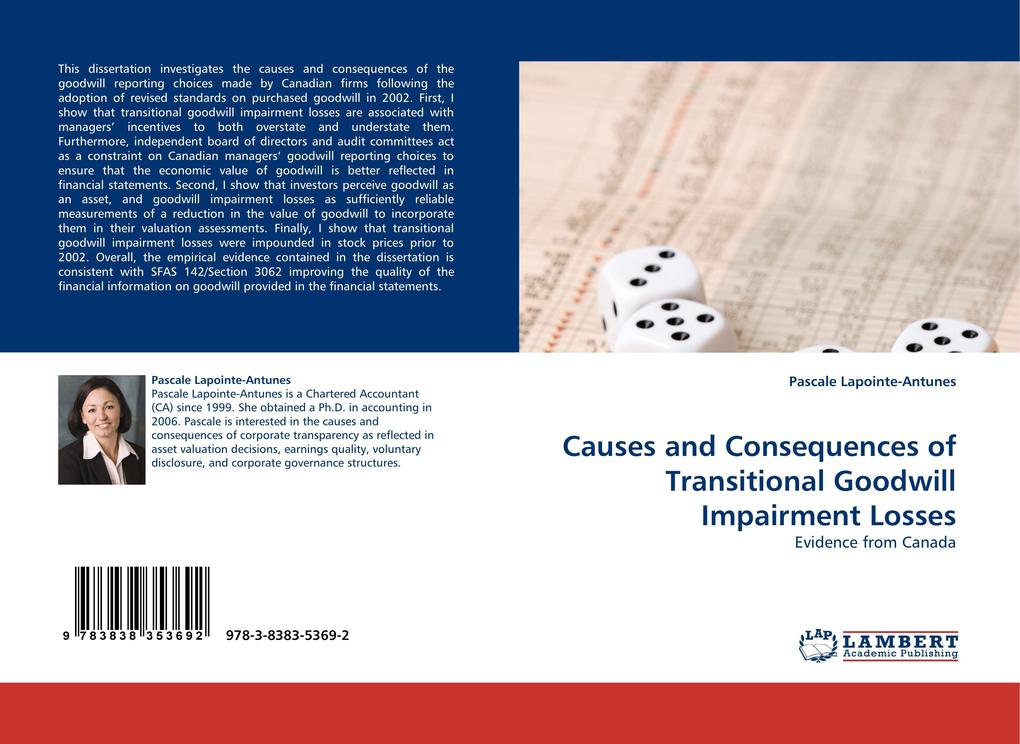 Causes and Consequences of Transitional Goodwill Impairment Losses