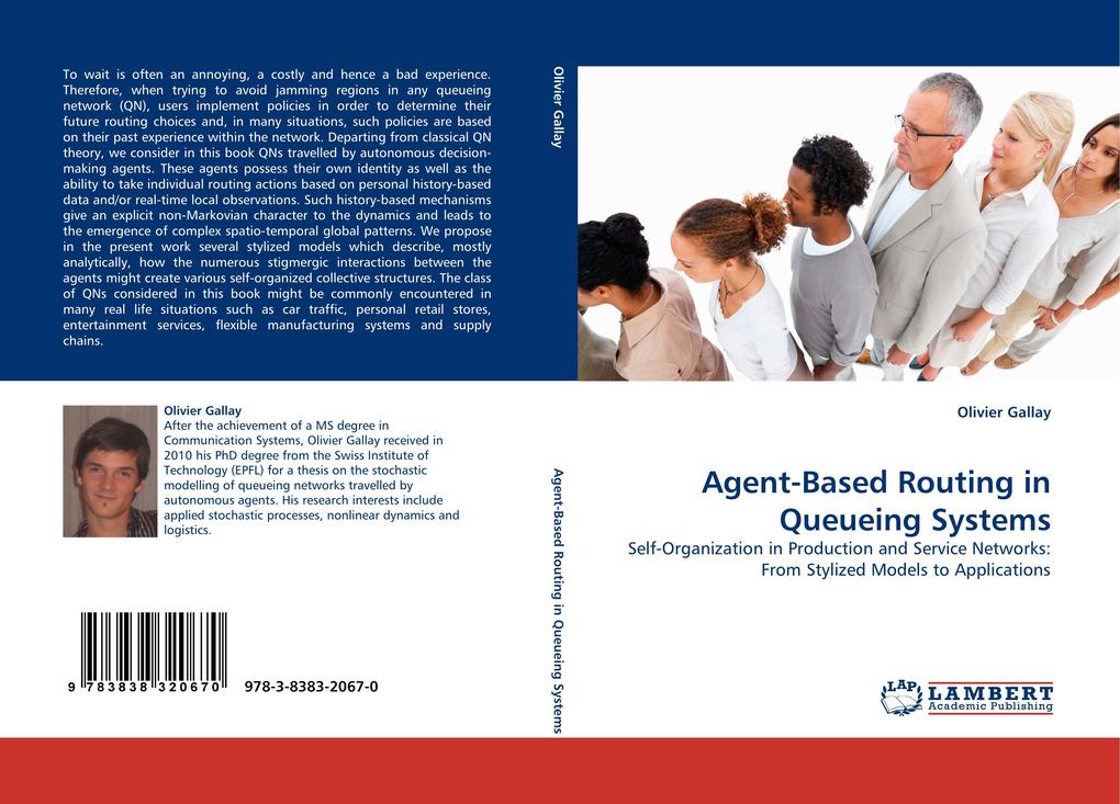 Agent-Based Routing in Queueing Systems