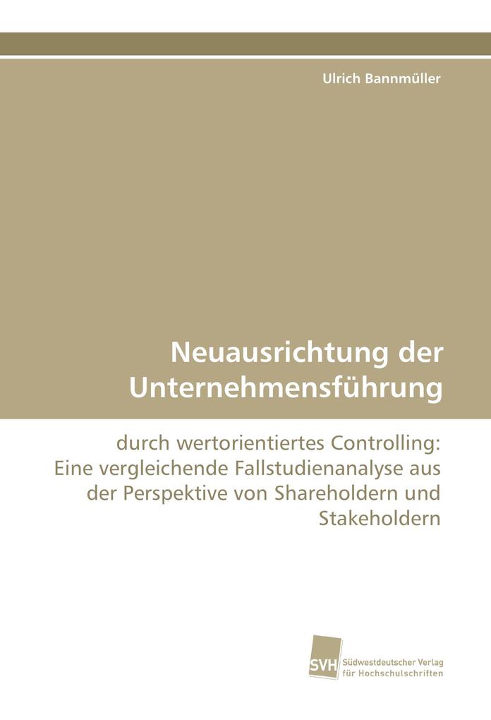 Neuausrichtung der Unternehmensführung