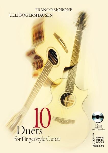 10 Duets for Fingerstyle Guitar w. Audio-CD (Mixed mode)