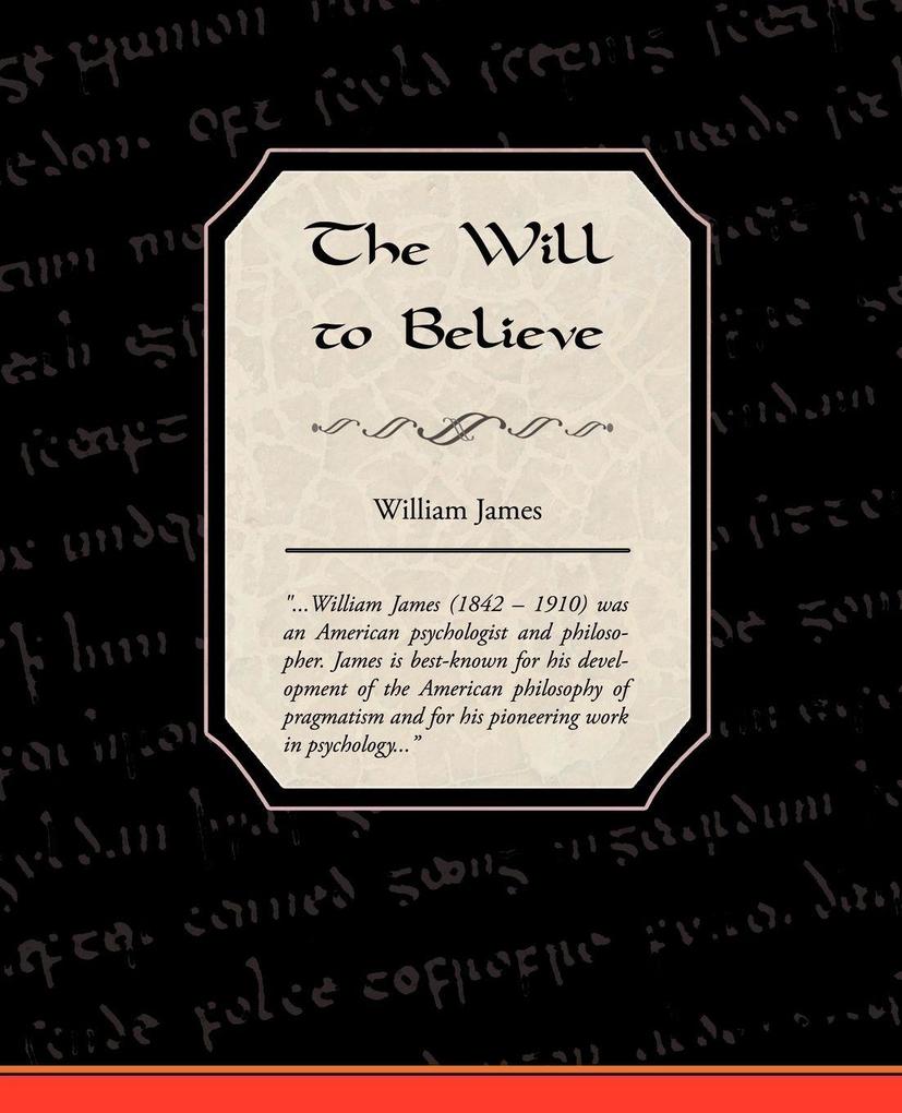 The Will to Believe